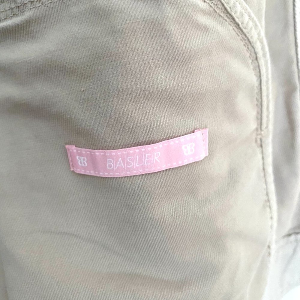 Beige Designer Jean Jacket - Picture 8 of 10